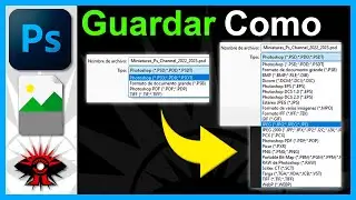 Cómo volver a la opciones antiguas de "Guardar Como" en Photoshop 2022-2023.