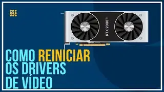 FUNCIONA! Como resetar os DRIVERS da PLACA DE VÍDEO sem reiniciar o PC!