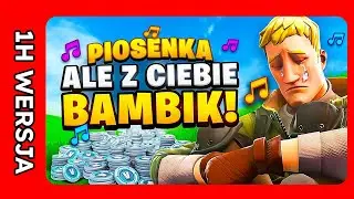 ♫ [1H WERSJA] HA HA HA ALE Z CIEBIE BAMBIK - PIOSENKA *FORTNITE* - przemekbestgames