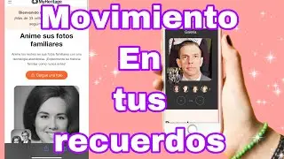 APP tendencia para ANIMAR fotos (trend de tik tok)