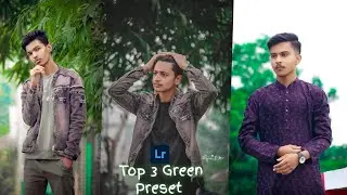 Top 3 Moody green preset lightroom mobile | Best lightroom preset 2022 | Rafsan Editz