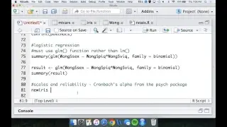 Intro to Statistics in R