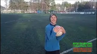 Trening for football technique competition. Exercise 3 dribbling and kick to goal . Autumn 2024.