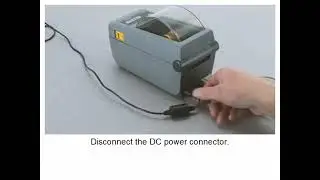 ZD410 - How to Remove the Serial Option