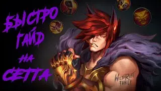 Быстро ГАЙД на СЕТТА / Wild Rift League of Legends / Wild Rift Family
