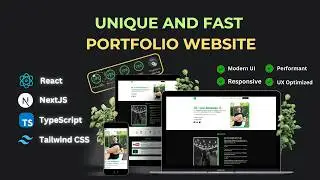 Build This Portfolio Website and Get Hired in 2024 | React Next JS TypeScript TailwindCSS