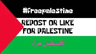 REPOST OR LIKE FOR PALESTINE 🇵🇸 or IGNORE OR DISLIKE FOR ISRAEL 🇮🇱