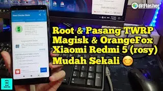 Cara Root & Pasang TWRP Xiaomi Redmi 5 (Rosy)