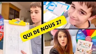 QUI DE NOUS DEUX : HUGO VS ANGIE en CRÉATEURS de BD! Angie Maman 2.0