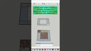 Master the Art of Applying Material to Multiple Faces in Google SketchUp! 🎨✨