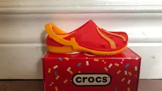 Mac Donald’s crocs unboxing video