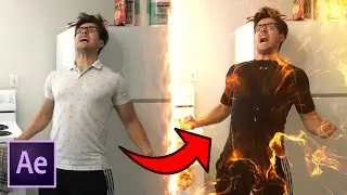 Fiery Transformation (VFX Tutorial)