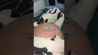 normal belly vs braxton hicks belly 