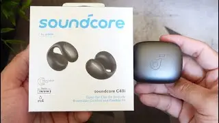 Soundcore C40i Open Ear Clip On Earbuds Unboxing + Impressions!