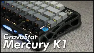 GravaStar Mercury K1 Review | Unique Alien Looking Keyboard!