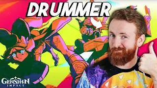 DRUMMER Reacts to Natlan Music Trailer | Genshin Impact