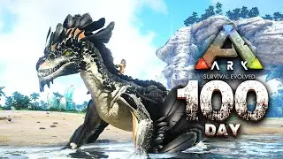 ARK สัตว์ยักษ์ 100 วัน #1 | วิ่งหนีสัตว์ยักษ์ จนไม่ได้ทำอะไรเลย T T