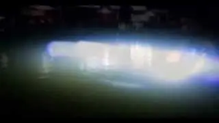 SPOOKY DISCOVERY A glowing eel-like creature has stunned locals in the English city of Bristol.