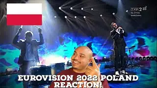 EUROVISION 2022 POLAND REACTION - Krystian Ochman “River”