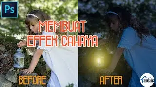MEMBUAT EFEK CAHAYA DI PHOTOSHOP