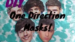 DIY: One Direction Masks!