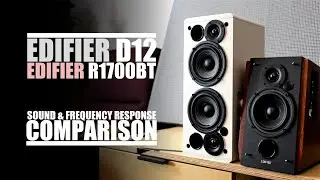 DSAUDIO.review ||  Edifier D12 vs Edifier R1700BT  || sound.DEMO