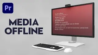 Media offline relink media premiere pro fayllarni ko'rmaslik error video o'zbek tilida