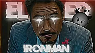IRONMAN | FT EDIT | ELVATED | EDIT BY | ZALIM EDITS |