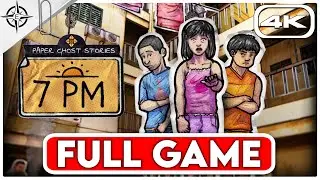 PAPER GHOST STORIES: 7PM 100% Gameplay Walkthrough (All Achievements) FULL GAME [4K 60FPS]