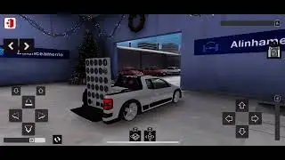 O carro ficou muito bonito e lotado de som de estilo