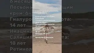 С какого ВОЗРАСТА начинать❤️Арт.на WB: 142052091 гиалуронка 142054898 ниацинамид 142054897 ретинол