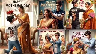 Mother's Day Ai Photo Editing 💖 mother's day photo editing 🥰 Happy Mother's Day Photo Editing 2024 💯