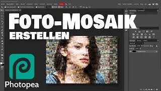 Photopea - Foto-Mosaik erstellen