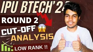 IPU BTech Round 2 Cutoff Analysis 2024
