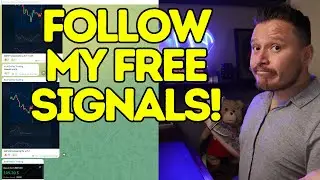 😱😎How To Follow My FREE Signals On Telegram!🤑😬