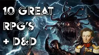 10 great Roleplaying games other than Dungeons and Dragons