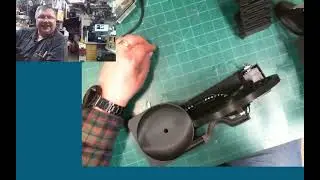 Marble machine that has interchangeable on the receiving end.