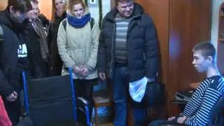 сюжет о работе фонда.