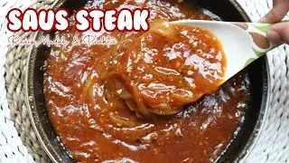 RESEP SAUS STEAK MUDAH BANGET