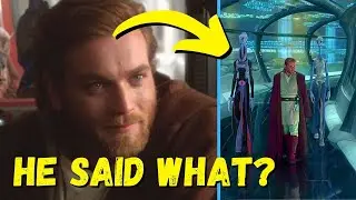 THE STRANGEST Obi-Wan line...