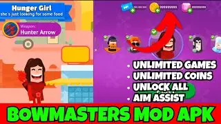 Bowmasters Mod apk 2025 | All Characters Unlocked + Unlimited Coins + No Ads