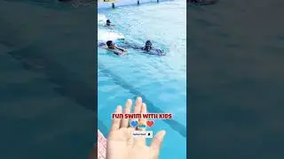 Fun Swim with Kids 🏊🏻‍♀️ #swimming #funny #swim #swimmingpool