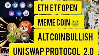 ETH ETF OPEN|MEME COIN|ALT BULLISH|#livetrading #dogecoin #ethereum #btc #shib