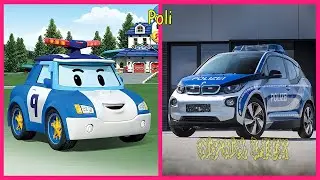 RoboCar Poli Characters in Real Life 👉 