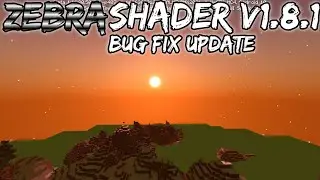Zebra Shaders | Best MCPE Shaders for 1.14/1.15/1.16 | V1.8.1 | Bug Fix Update