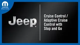 Cruise Control & Adaptive Cruise Control | How To | 2025 Jeep Wagoneer/Grand Wagoneer