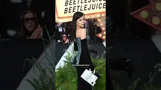 Kinda stunning #jennaortega #beetlejuice #fashion