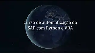 Aprenda a automatizar o  SAP com Python e VBa
