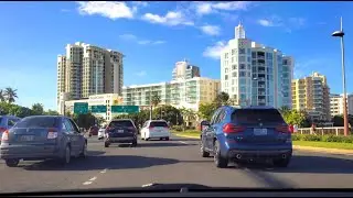Driving, desde Isla Verde hasta el Viejo San Juan con música relajante