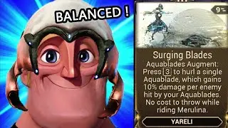 Warframe -  Yarelli New Augment Mod Surging Blades is BALANCED !